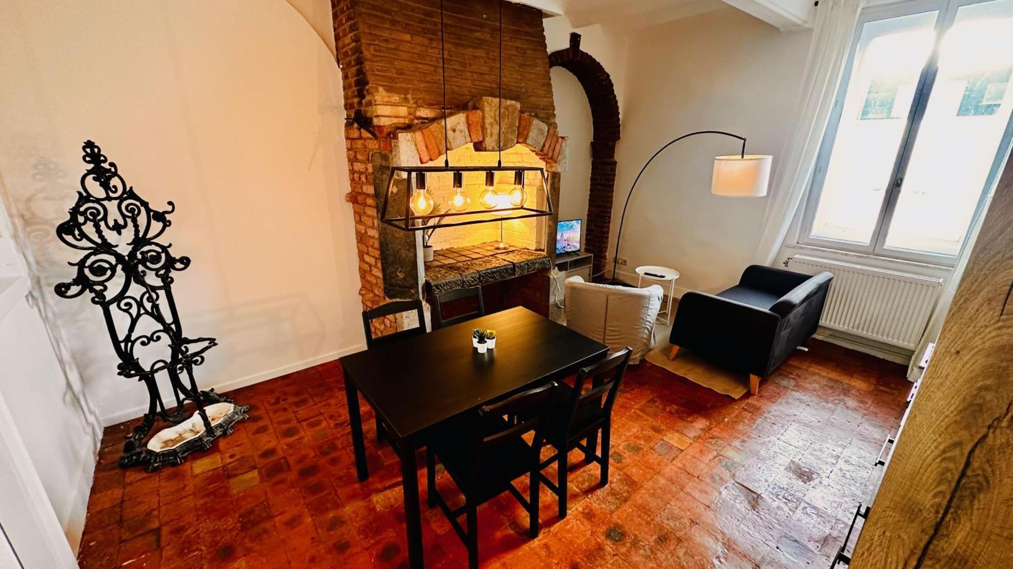 Cense De Lalouette Apartment Saint-Ghislain Bagian luar foto